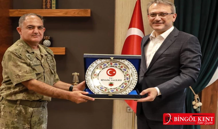 Albay Durak'tan Vali Ekinci'ye veda ziyareti