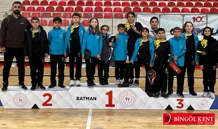 Bingöllü Masa Tenisçileri Türkiye Şampiyonası'nda 