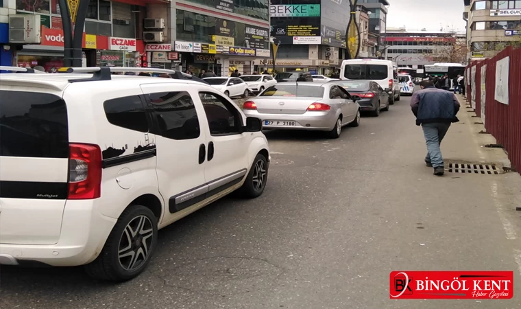 Bingöl'de 'Trafik' Çözüm Bekliyor!