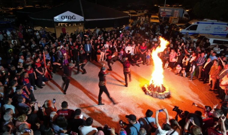 Antalya-Kumluca’da 'Yörük Ateşi' Yakıldı