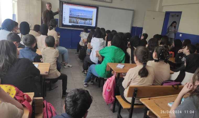 Bingöl'de 70 Öğrenciye Doğa Koruma Eğitimi Verildi