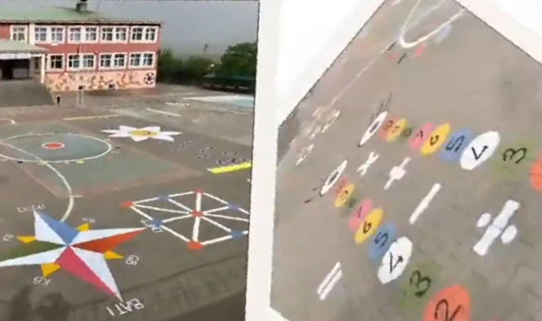 Bingöl'de Okul Bahçeleri Renkleniyor