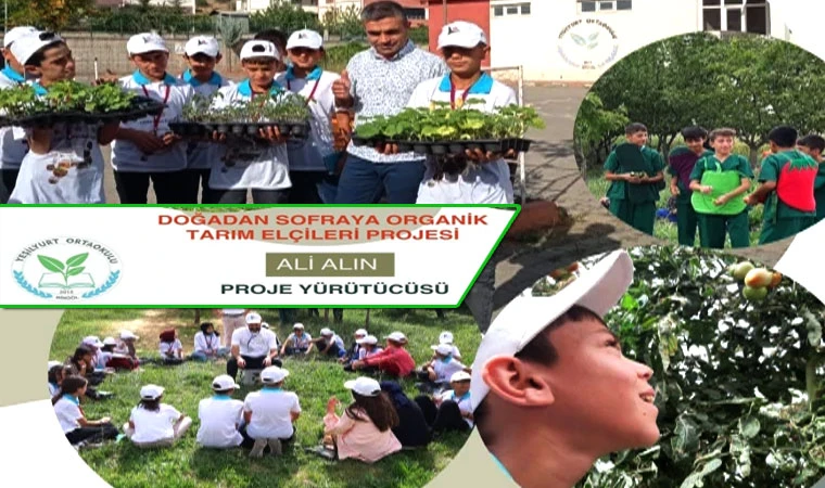 Bingöl'de Organik Tarım Projesine Destek!