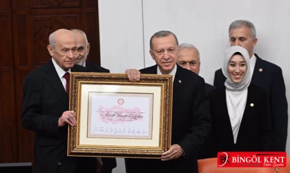 Erdoğan, resmen göreve başladı