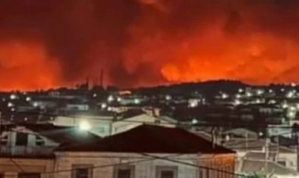 Batı Trakya’daki yangınlar Edirne’yi tehdit ediyor