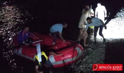 Murat Nehri’nde mahsur kalan 2 kişi kurtarıldı
