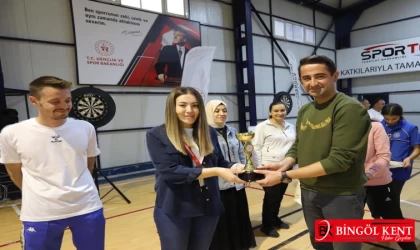 Çukurca'da Dart Turnuvası heyecanı