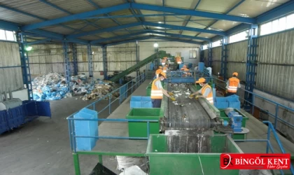Bingöl’de bir yılda 47 bin 638 ton atık oluştu