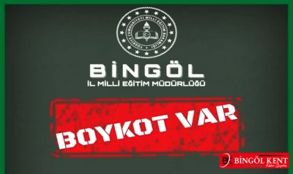 Bingöl'deki okullarda boykot!