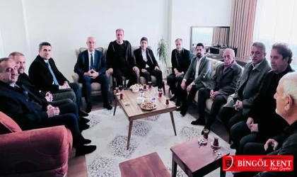 Bingöl'de AK Parti'den MHP İl Başkanı'na Ziyaret
