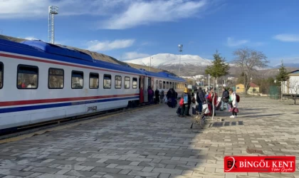 Turistik tren Bingöl’den de geçiyor