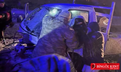 Bingöl Erzurum Karayolunda Kaza: 1 Ölü, 6 Yaralı