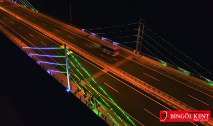 Bingöl'ün Işıltılı Köprüsü!