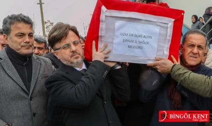 Bingöllü Şırnak İl Sağlık Müdürü Altın’ın Cenazesi, Memleketinde Defnedildi