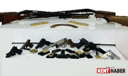 Bingöl'de Silah Kaçakçılığı Operasyonu: 1 Gözaltı!